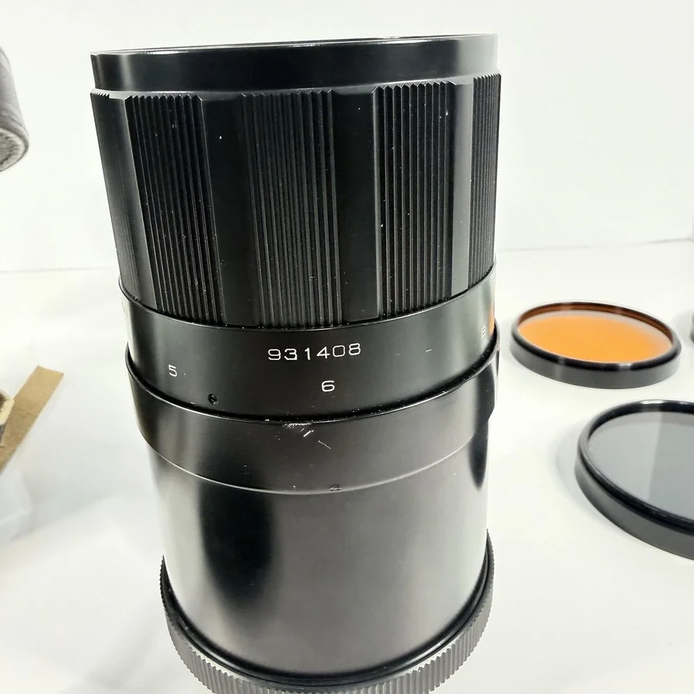 Vintage Soviet MS ZM-5SA 500mm f/8 Lens Kit USSR w Filters & Case